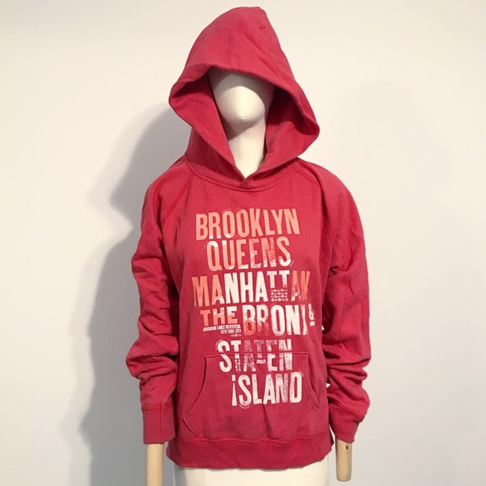 AEO American Eagle hoodie NYC 5 borough sweatshirt